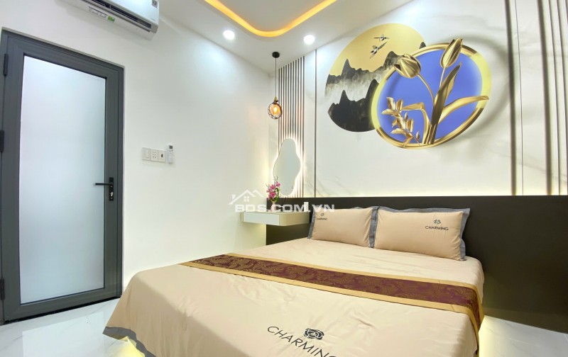 Nhà Đẹp 2 Tầg Full Nội Thất Ngay Chợ Tân Trụ Tân Bình, SD 70m2 3PN Master, 3WC. Chỉ 4.7 tỷ.